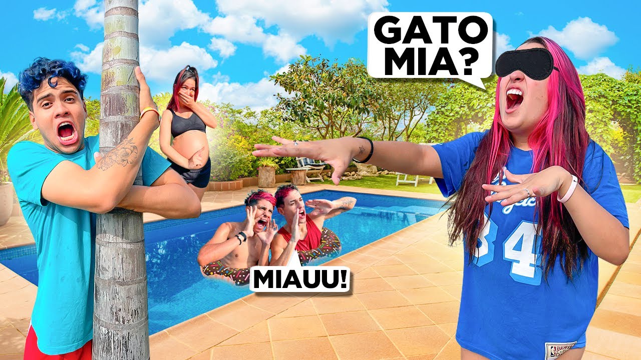 DESAFIO DO GATO MIA EXTREMO *nos machucamos?