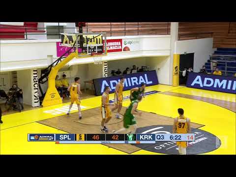 AdmiralBet ABA League 2021/22 highlights, Round 8: Split - Krka (12.11.2021)