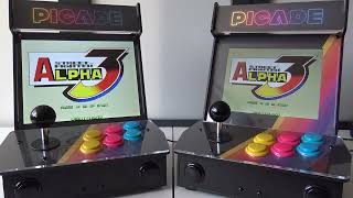 Picade Mini DIY Bartop Comparison 8 vs.10 inch 👌