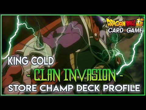 Invasion of The Frieza Clan ! |  2nd PLACE Kind Cold Store Champion Deck Profile | DBS TCG