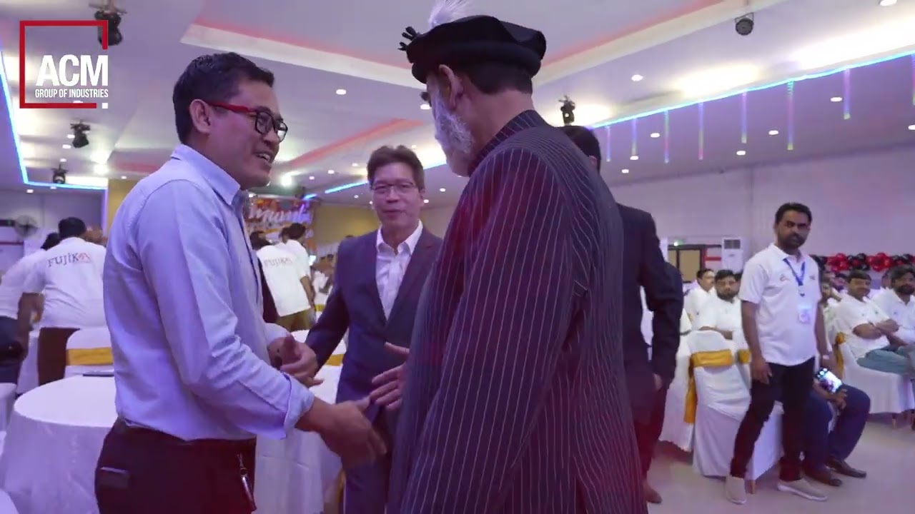 Honorable Muhammad Talha Mahmood at Fujika Sales Conference | ACM Group of Industries in Thailand