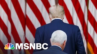 Trump, Pence Hit The Campaign Trail On Dueling Paths