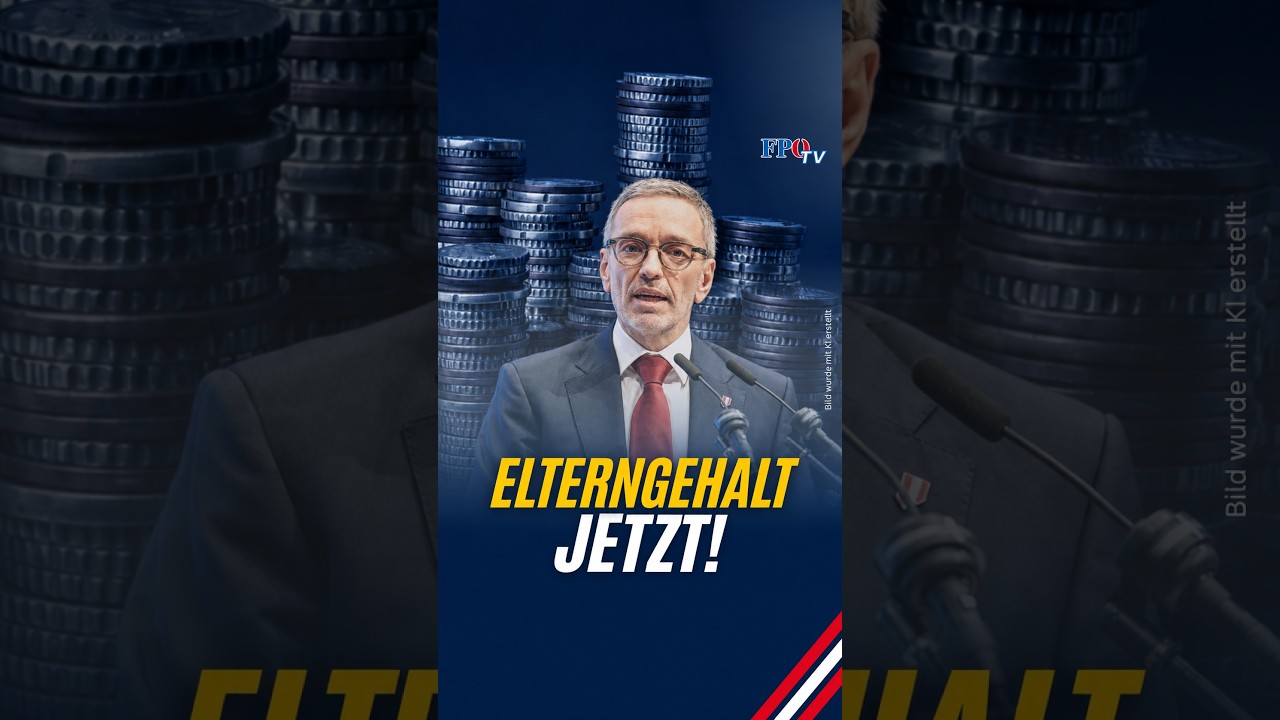 Herbert Kickl fordert Elterngehalt: Kindererziehung verdient Anerkennung!