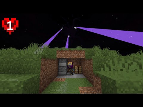 I Summoned the WITHER STORM in Hardcore Minecraft