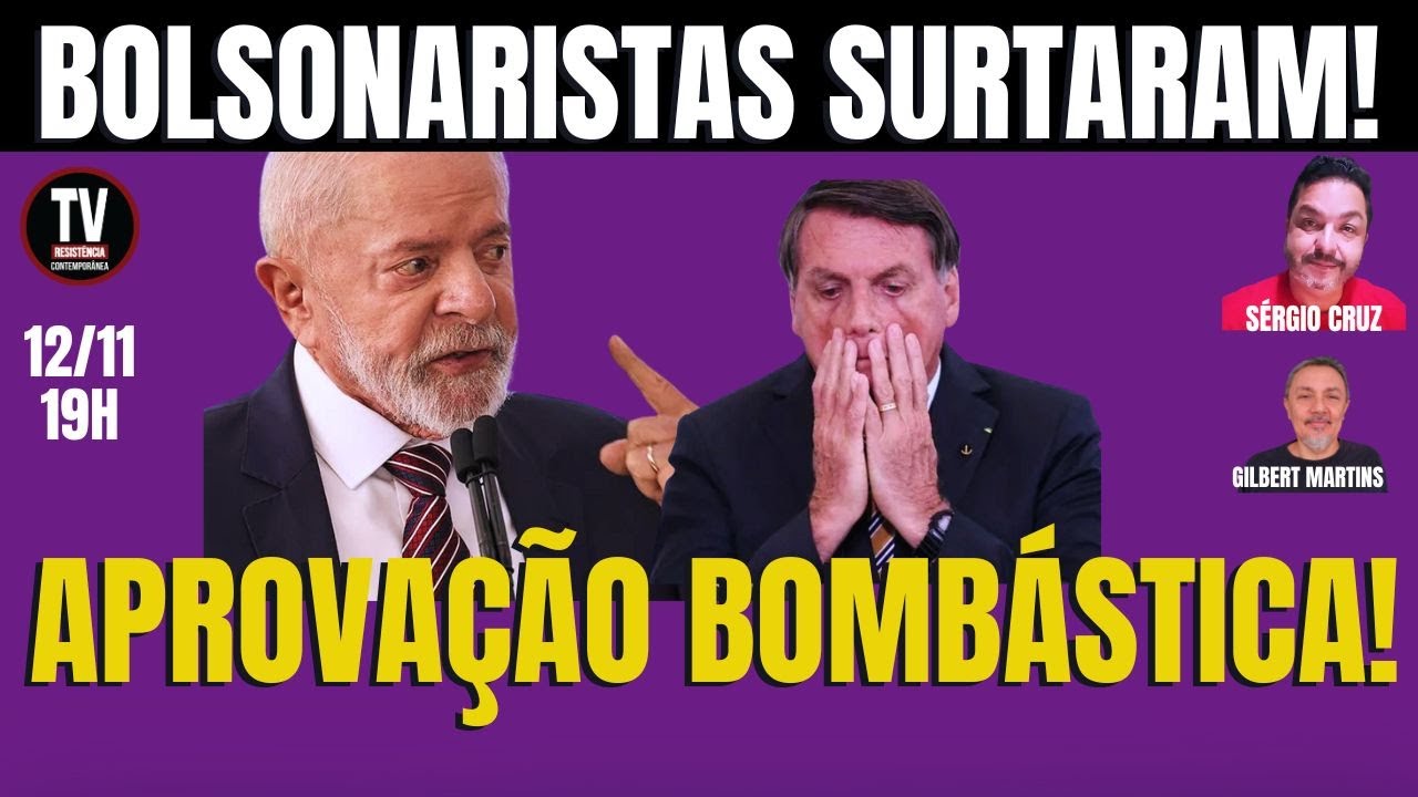[AO VIVO] URGENTE! APROVAÇÃO DE LULA REPERCUTE NO BRASIL | FIM ESCALA 6X1 BOMBA NO PAÍS (12/11/24)