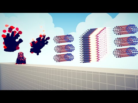 HOW MANY ARCHERS CAN STOP HADES - Totally Accurate Battle Simulator TABS