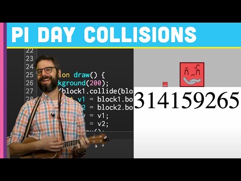 Coding Challenge #139: Calculating Digits of Pi with Collisions