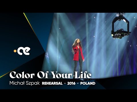 2016.05.07 ▸ Michał Szpak - Color Of Your Life • nagranie z próby