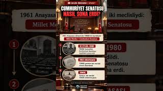 Cumhuriyet Senatosu Nasıl Sona Erdi? | Bugün Öğrendim: Siyaset