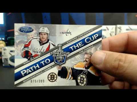 12-13 CERTIFIED HOCKEY 8 BOX CASE BREAK # 1AA