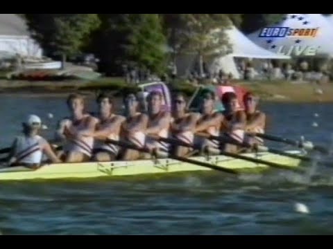 1994 World Championships Mens 8 A final (Eurosport coverage)