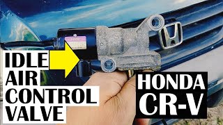 HONDA CR-V IDLE AIR CONTROL VALVE EASY REPLACEMENT | IAC VALVE HONDA CR-V 1999-2001