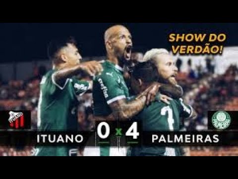 Ituano 0x4 Palmeiras-Gols & Melhores Momentos - Palmeiras atropela no primeiro jogo do paulista 2020