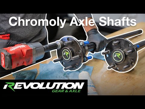Upgrade Your Jeep JL/JT with Revolution Gear 4340 Chromoly Axle Shafts