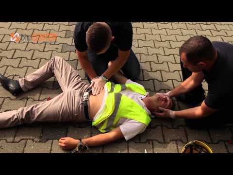 Szybkie badanie urazowe poszkodowanego w upadku