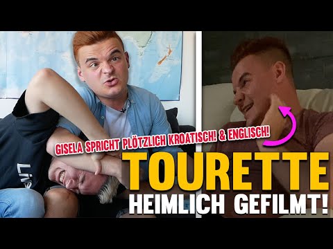 Tourette HEIMLICH GEFILMT! Gisela SPRICHT plötzlich KROATISCH & ENGLISCH?!(Jan kann KEIN Kroatisch)