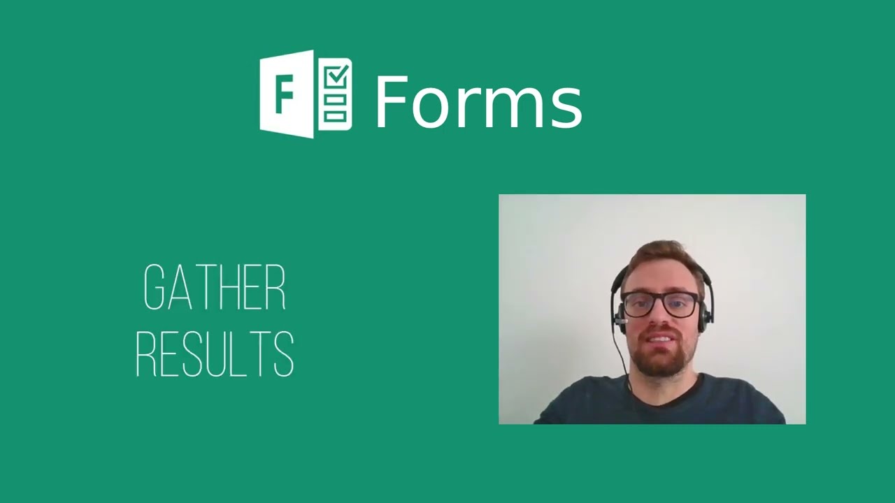 Gather results in Microsoft Forms