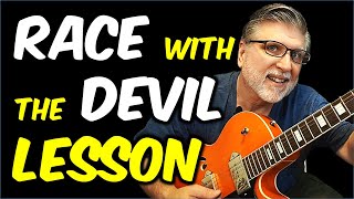 Rockabilly Guitar Lesson - Race With The Devil | Gene Vincent, Cliff Gallup