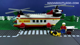 YouTube thumbnail: LEGO Light & Sound Rescue Helicopter 6482