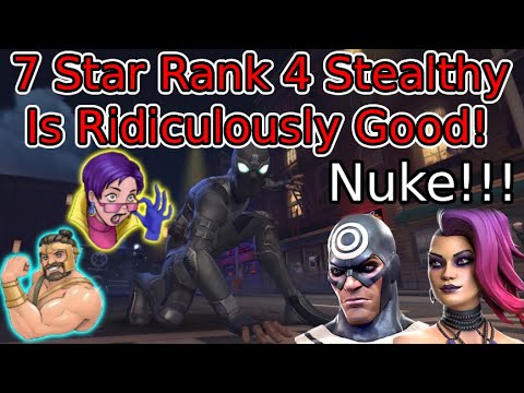 7 Star Stealth Suit Spider Man Is Nuts! (Unawakened & Sig 200 Gameplay)| Marvel Contest Of Champions