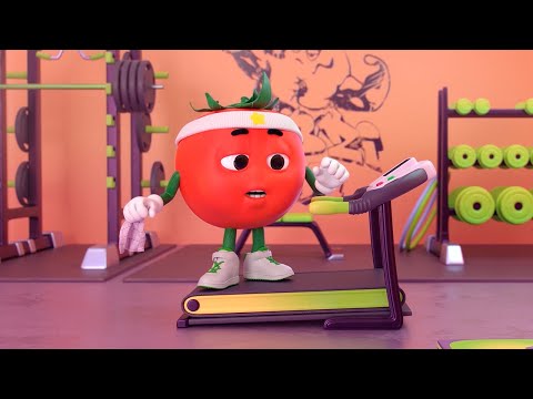 TOMATO DOPPI 🍅Gym 🏋🏼‍♂️ The Craziest Adventures 🌈 FOR KIDS