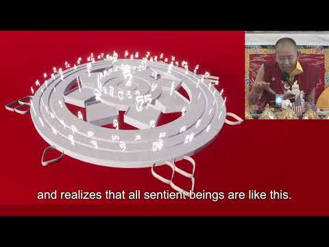 White Tara's Heart Wheel Visualization Explanation by Garchen Rinpoche