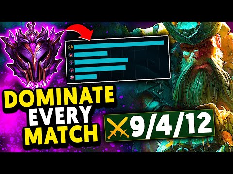 How to CARRY in MASTERS! Season 11 Gangplank Gameplay!