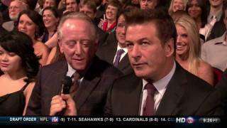 Alec Baldwin to Archie Manning   Peyton or Eli