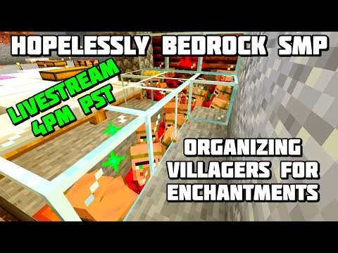 Minecraft: Bedrock SMP Villager Enchantments