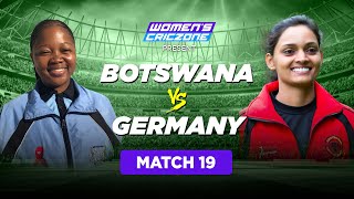 🔴 LIVE: Botswana v Germany - Match 19 | Kwibuka T20 Tournament 2022