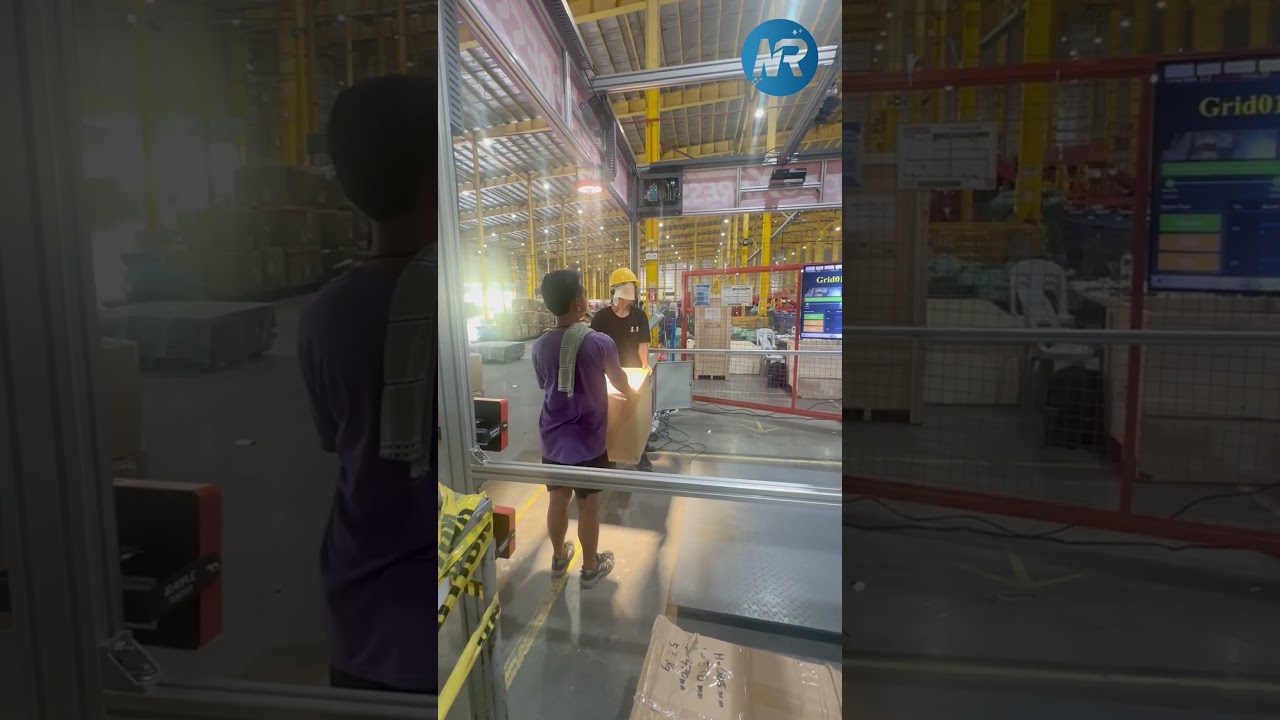 NetRay floor-scale DWS solution deployed for Shopee Xpress parcel operations in the Philippines