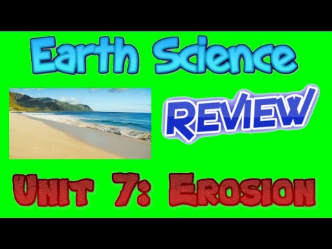 Earth Science Review Video 27: Unit 7 - Erosion