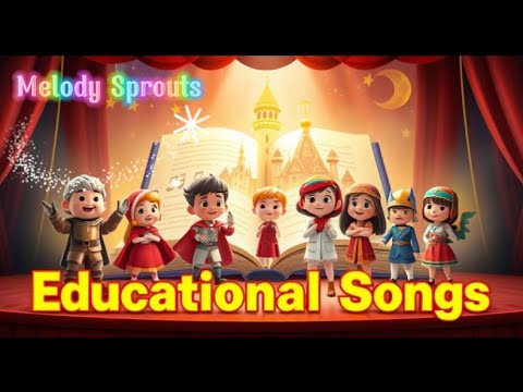Cover Educational Song Collection for Kids 📖🎵 (1 hour) | Melody Sprouts | Children Song