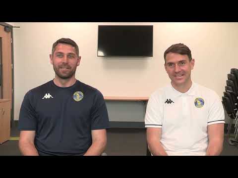 Mark Hughes & Paul Jones face the media for the first time in their new roles