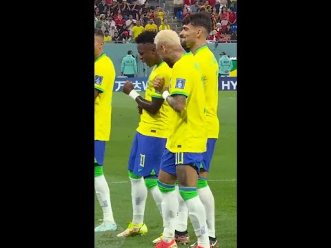 Football Brazilian Dance - Neymar - Vinicius Jr - Richarlison - Paquetà - #football #shorts #viral