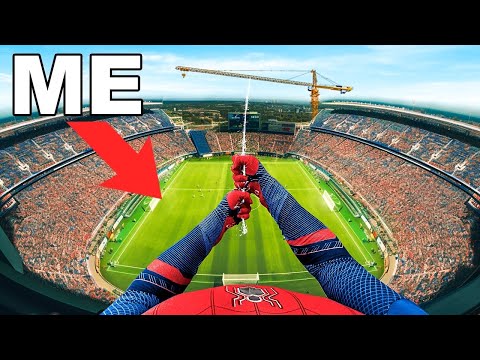 I Tried Web Swinging like Spiderman in Real Life!
