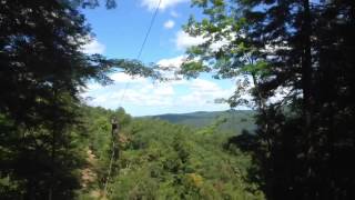 Bristol Mountain Aerial Adventures Zipline Canopy Tour Preview