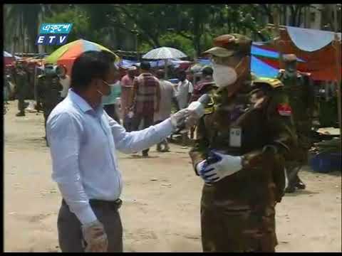 জনসমাগম ঠেকাতে সেনাবাহিনীর কার্যক্রম সরাসরি জানাচ্ছেন আদিত্য মামুন