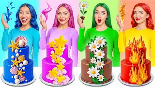 Fire Girl, Water Girl, Air Girl and Earth Girl | Prank Wars with Four Elements by Super Hyper DO