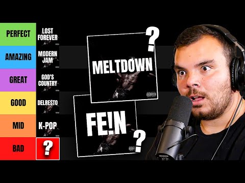 Tier List for Travis Scott’s Utopia