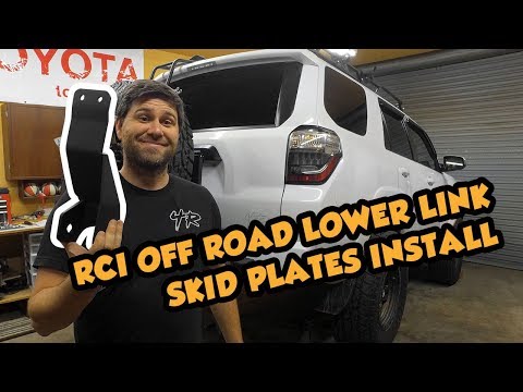 Protect Your Link Ends with RCI Lower Link Skid Plates | 5th Gen Toyota 4Runner