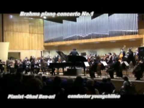 Brahms piano concerto no.1  1악장      pianist-Ohad Ben-ari