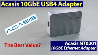 Acasis 10GbE Adapter: The Ultimate Speed Test