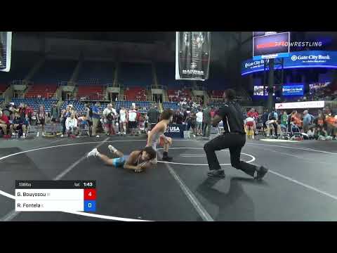 138 Lbs Round Of 64 - Gabriel Bouyssou, Rhode Island Vs Rocco Fontela, Illinois 087e