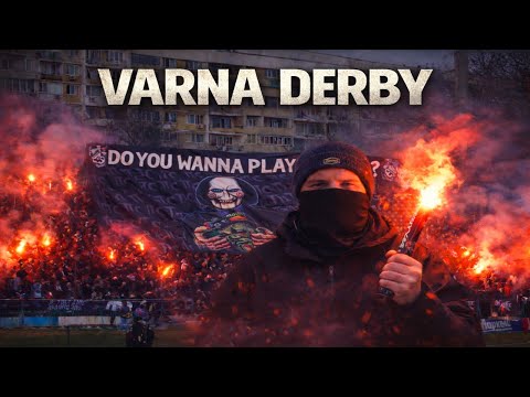 Varna Derby | Cherno More Varna vs Spartak Varna | Ultras & Pyro in Bulgaria