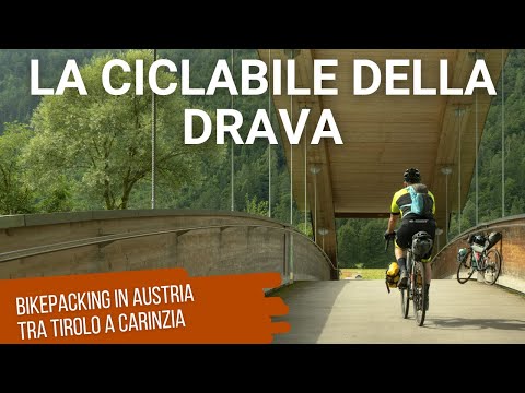 The Drava Cycle Path by bike