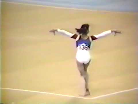 EF FX 1991 Jr European Championships   Vanda Hadarean ROM 9 875