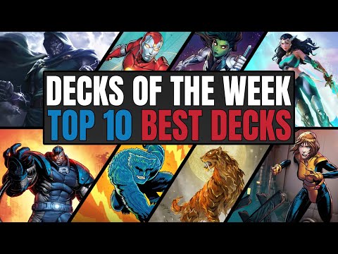 Top 10 Best Decks in Marvel Snap | Infinite Decks | Weekly Marvel Snap Meta Report #30