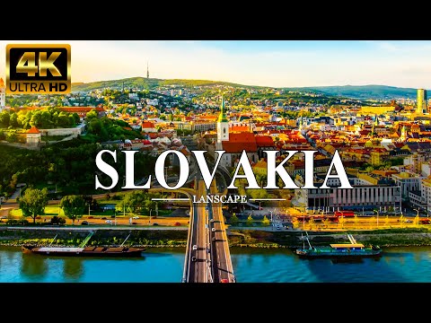FLYING OVER SLOVAKIA (4K UHD) - Relaxing Music Along With Beautiful Nature Videos - 4K Video HD