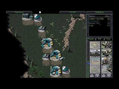 Command & Conquer: Tiberian Dawn Multiplayer on CnCNet - Chem Phd vs Kipp Lovehandles G3